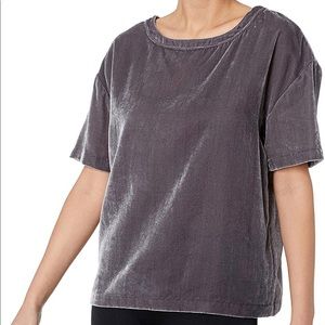 Calvin Klein Lavender Velvet Top